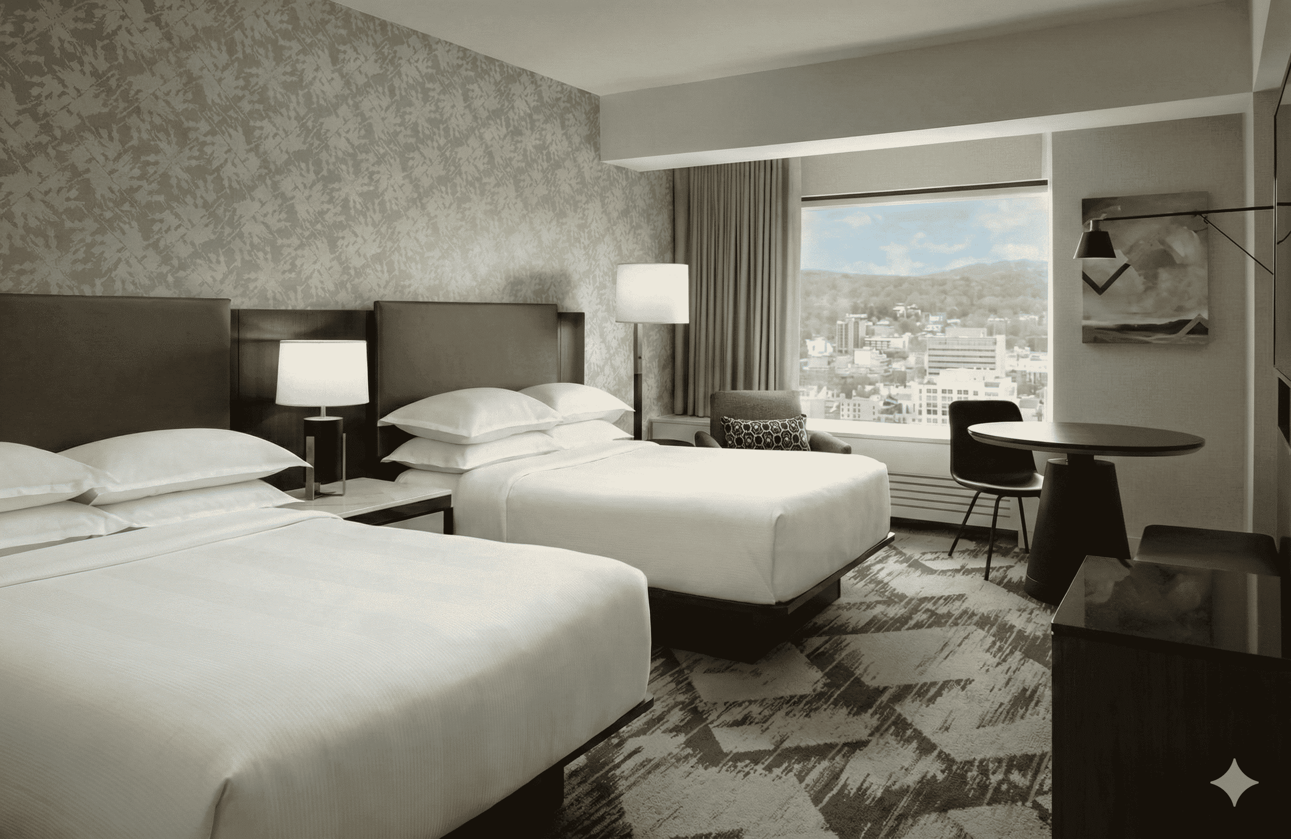 Sheraton Canada hotel room